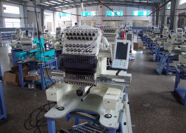 High Speed One Head Embroidery Machine , Cap / T - Shirt Embroidery Machine 540 X 375mm
