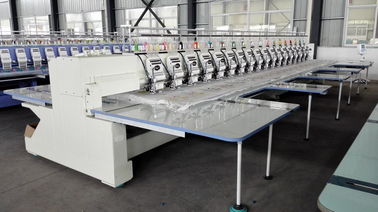 Industrial Computerized Embroidery Machine For Caps And T Shirts 