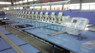 Multi Head Embroidery Machine , Industrial Embroidery Sewing Machine With USB Port
