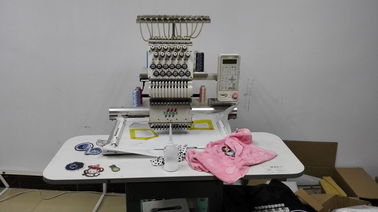 Second Hand Computerised Embroidery Machine With 1000rpm Speed TEJT-C1201