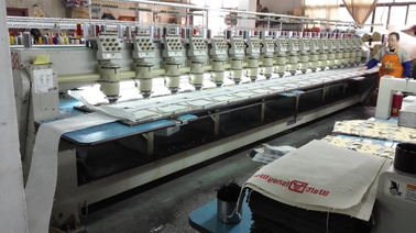 18 Heads Barudan Multi Needle Embroidery Machine Used BENSH-YN-18