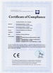 China SUNWING INDUSTRIAL    CO., LTD. certifications