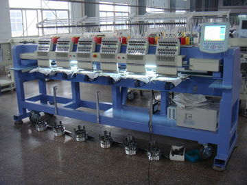 Low Noise Six Heads Cap Embroidery Machine , Embroidery Hat Machine / Equipment Sunwing Ct1506