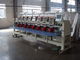 Commercial Computerized 8 Head Embroidery Machine With 270° Wide Cap Frame Unit
